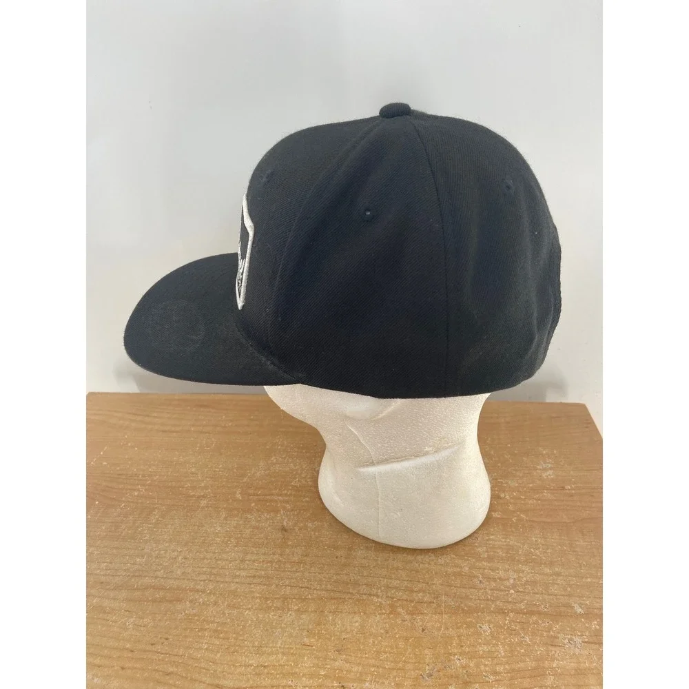 Koe Wetzel Stephenville TX Snapback Hat Black Yupoong Classics Flat Brim Cap